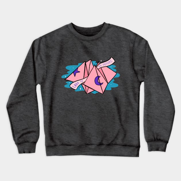 Look to the Future Crewneck Sweatshirt by Doodle by Meg